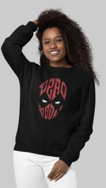 Deadpool W Φούτερ (Replica) - BLACK