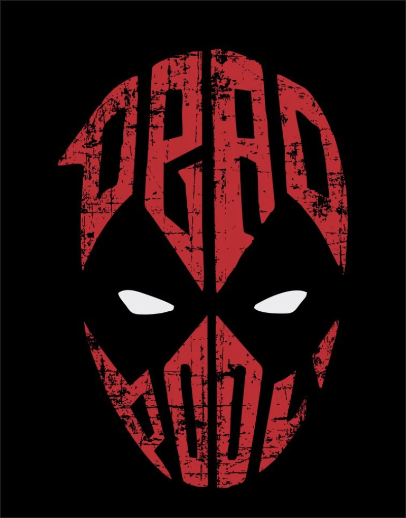 Deadpool W Φούτερ (Replica) - BLACK