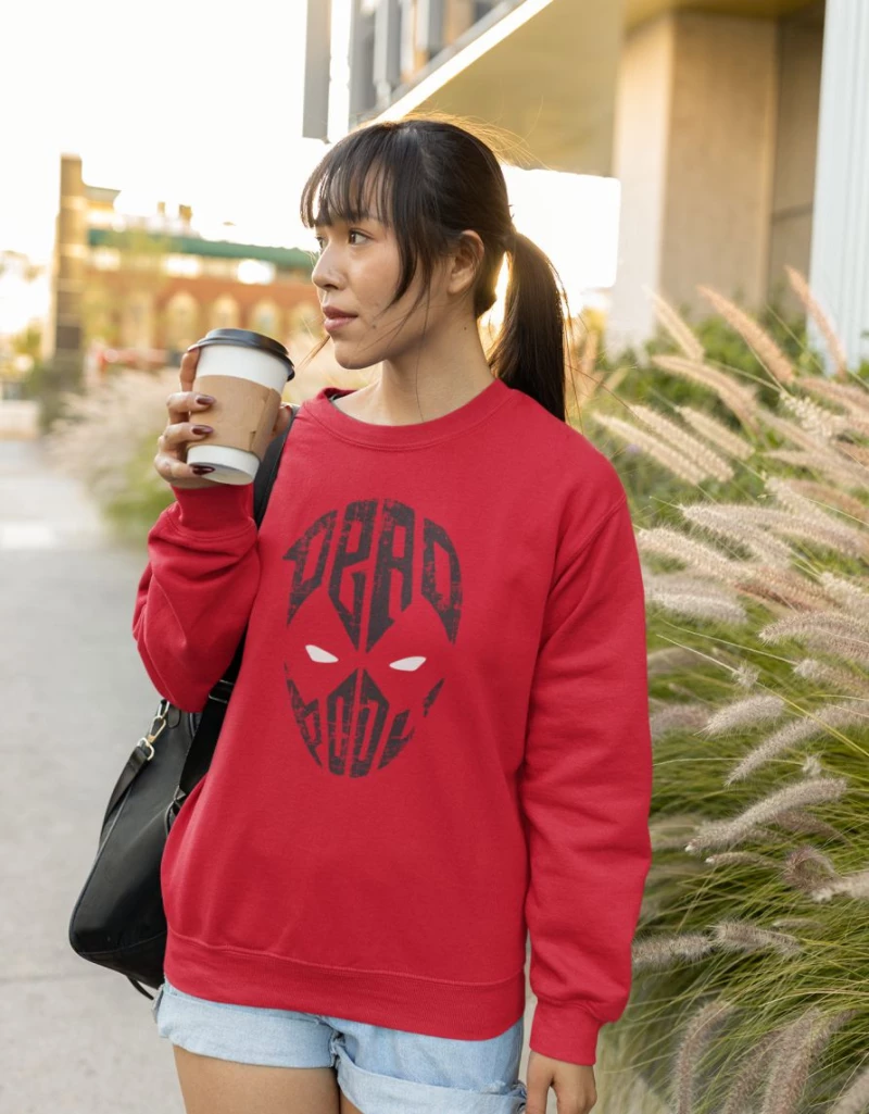 Deadpool W Φούτερ (Replica) - BLACK