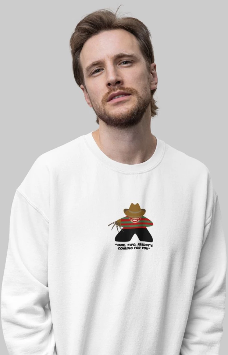 Freddy Krueger Meeple Φούτερ - BLACK