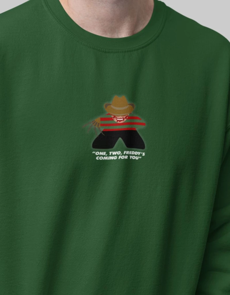 Freddy Krueger Meeple Φούτερ - BLACK