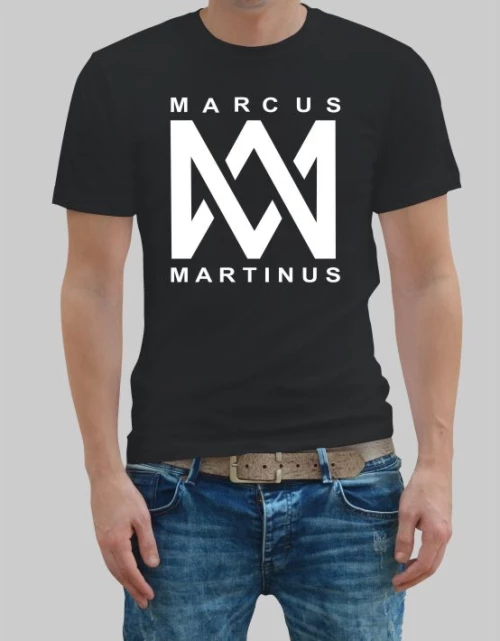 Offer | MARCUS & MARTINUS T-shirt - BLACK