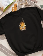 Garfield Παιδικό Φούτερ - BLACK