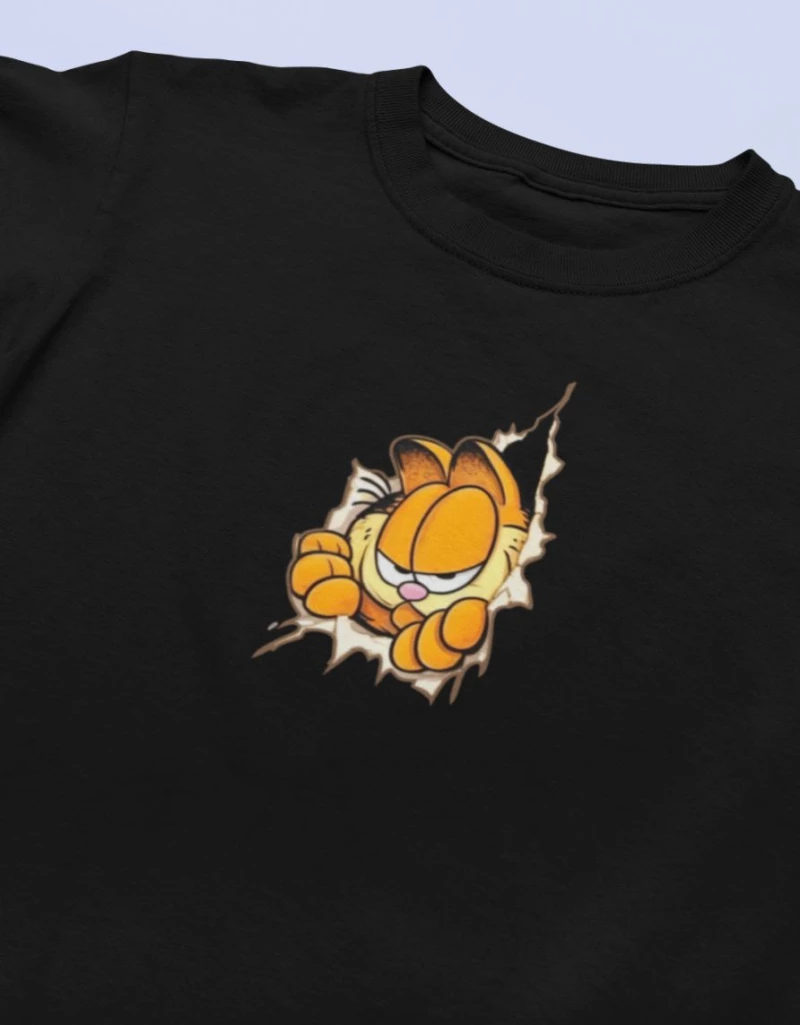 Garfield Παιδικό T-Shirt - BLACK