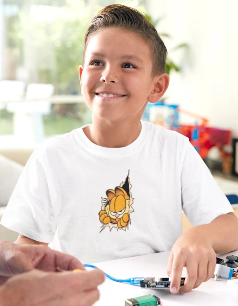 Garfield Παιδικό T-Shirt - BLACK