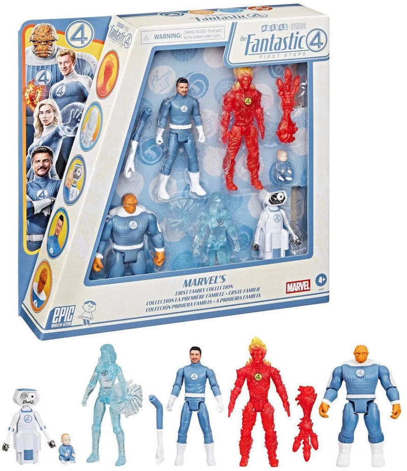 MARVEL STUDIOS EPIC WORLD OF ACTION THE FANTASTIC 4 FIRST STEPS-FIRST FAMILY- G0982