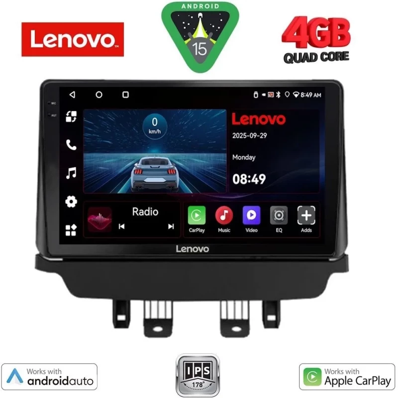 LENOVO LVE 8362_CPAA (9inc) MULTIMEDIA TABLET for MAZDA 2 mod. 2014+ LENOVO LVE 8362_CPAA