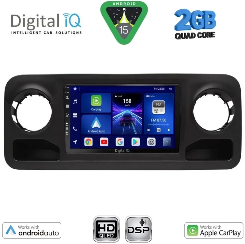 DIGITAL IQ BXC 3424_CPAA (10inc) MULTIMEDIA TABLET for MERCEDES SPRINTER mod. 2018-2026 DIGITAL IQ BXC 3424_CPAA