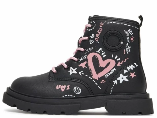 PRIMIGI  BOOTS GIRLS  8977022 BLACK/ROSE