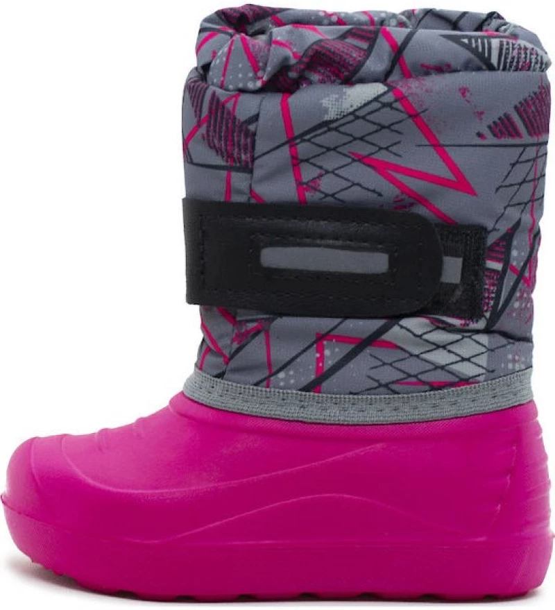 CHILDRENLAND APRE SKI ETKSD-4 FUXIA/GREY ABSTACTION