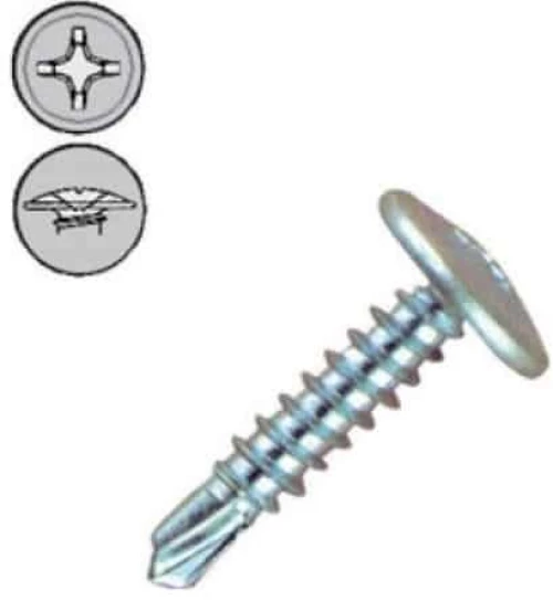 Τρυπανόβιδα ποντάκι 13mm 100τμχ Akifix