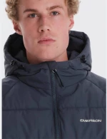 EMERSON Men's Hooded Puffer Jacket - 242.EM10.90-DUSTY BLUE