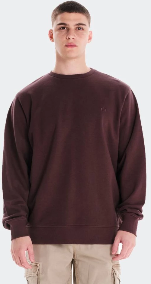 EMERSON Men's Classic Crew Neck - 242.EM20.97-PLUM