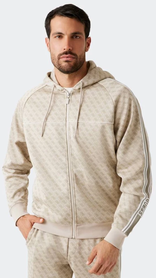 GUESS PARIMO 4G FULL ZIP SWEATSHIRT - Z5BQ13K2042-FJ9O
