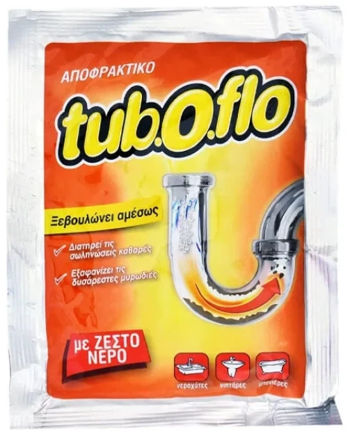 Tuboflo Αποφρακτικό Ζεστό Νερό 60gr