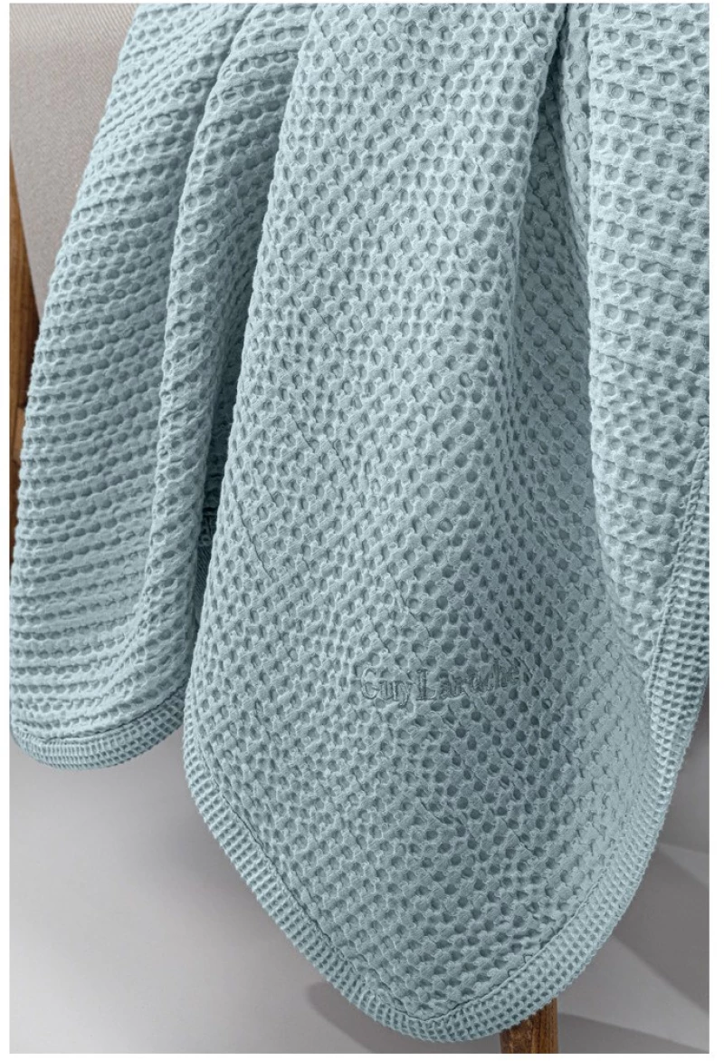 Κουβέρτα Κούνιας Πικέ Guy Laroche Bebe Bella L. Blue 110x130