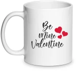 Κούπα Αγάπης Be Mine Valentine LOVE116-Λευκό