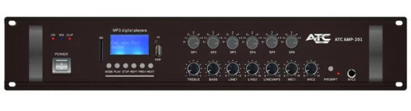 ATC AMP-201 Ενισχυτής Ήχου 360W 4-16Ω 220V