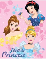 Κουβέρτα Fleece Κούνιας Disney Dimcol Princess 045 130x170