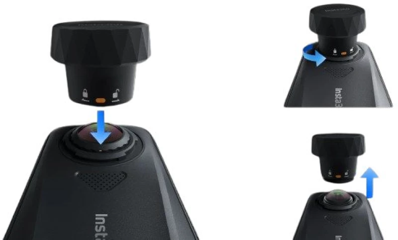 Insta360 X4 Air Replacement Lens Kit (Double Lens)