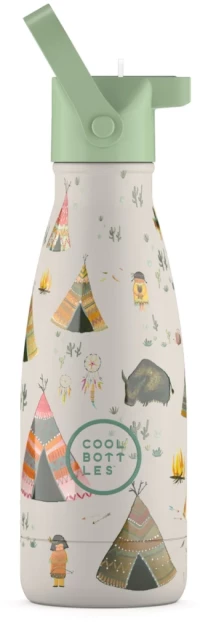 Ανοξείδωτο Μπουκάλι - Θερμός Cool Bottles Ινδιάνοι 260ml CB303238