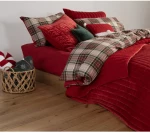 Κουβερτοπάπλωμα Υπέρδιπλο Nef-Nef Sweet Christmas Red 240x220