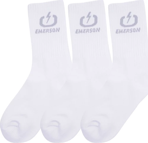 EMERSON SOCKS 3P (212.EU08.03 WHITE)