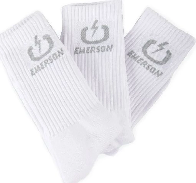 EMERSON SOCKS 3P (212.EU08.03 WHITE)