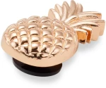 CROCS JIBBITZ CHARMS GOLD PINEAPPLE (10011124-UNC)