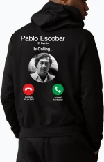 Φούτερ Pablo Escobar MFF050-Μαύρο
