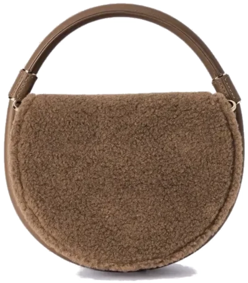 REPLAY WOMAN BAG FAUX FUR BAG AZTEC