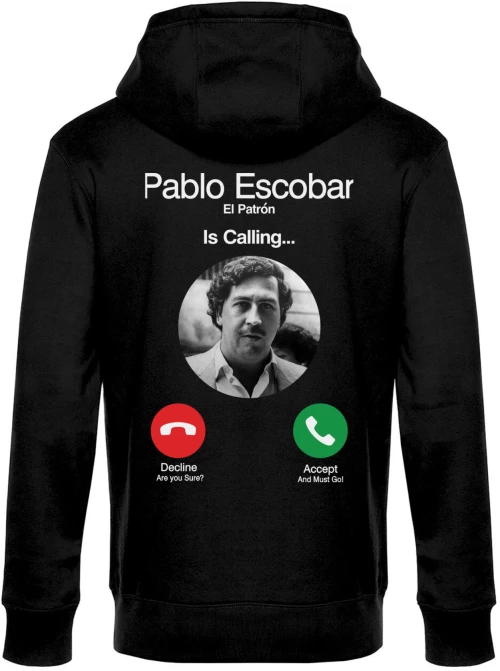 Ζακέτα Pablo Escobar MJP015-Μαύρο