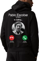 Ζακέτα Pablo Escobar MJP015-Μαύρο