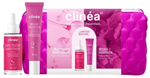 Clinea Promo Antiwrinkles Essentials Multi Peptide Supercharger 15ml & Wrinkle InstaShrik 30ml& Δώρo