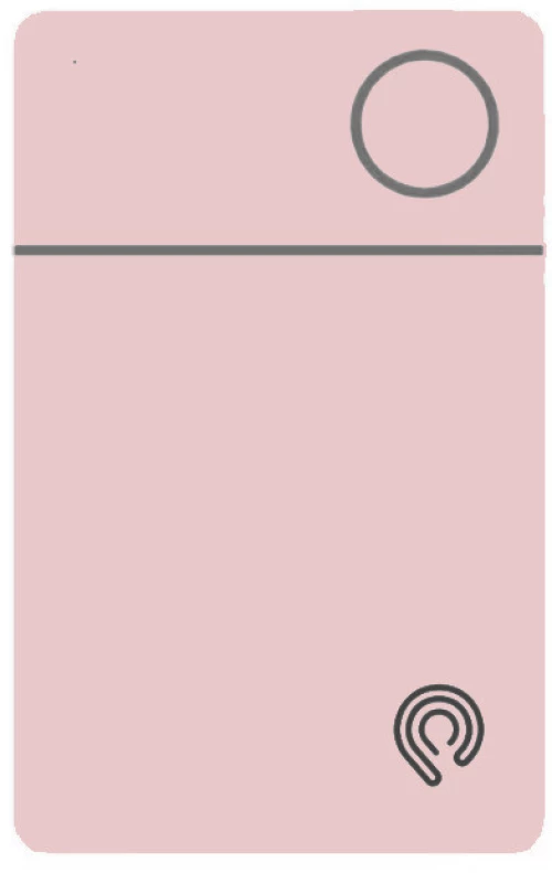 Hyperloq™ NeoCard Apple / Ροζ