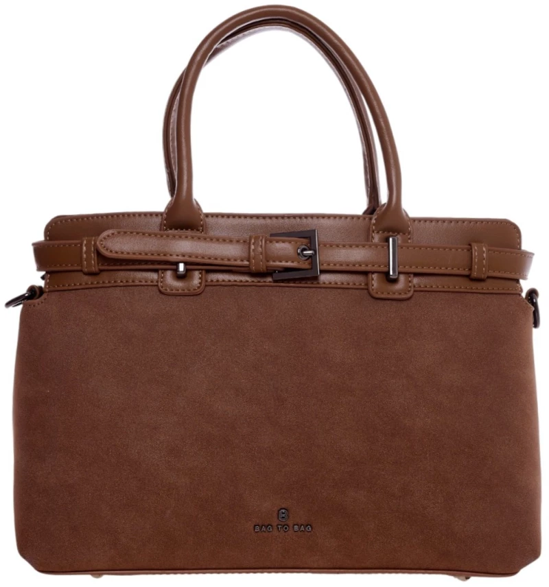 Τσάντα  χειρός  SW8972 - Κάμελ Bag to Bag