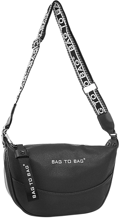 Τσάντα χιαστή JX-9116 - Μαύρο Bag to Bag