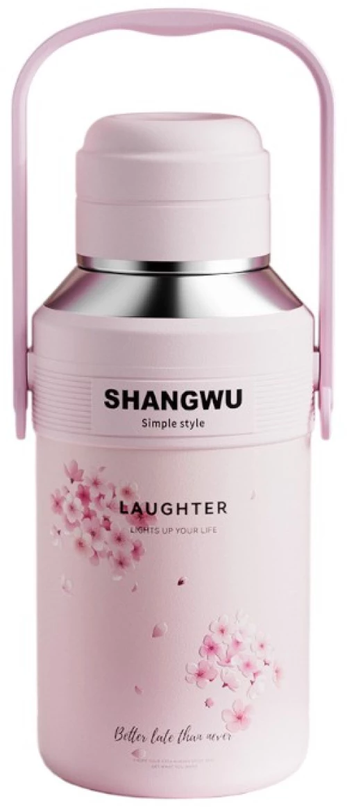 Φορητό παγούρι-θερμός - 1500ml - 696499 - Pink