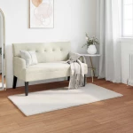 vidaXL Χαλιά Ψεύτικου Κουνελιού Olite Κρεμ 60 x 110 cm Πολυεστέρας