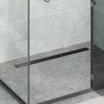 vidaXL Σιφόνι ντους 2-σε-1 με 360° σιφόνι Μαύρο 90 cm
