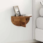 vidaXL Ράφι Τοίχου Παλιό ξύλο 38 x 19 x 19 εκ Επεξεργασμένο ξύλο