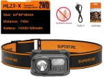 Headlamp HL23-X Superfire 116lm
