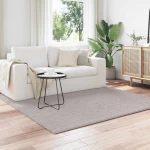 vidaXL Χαλιά χώρου τετράγωνο Άμμος 200 x 200 cm