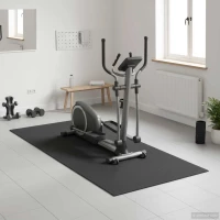 vidaXL Ματ Προστασίας Αθλητισμού Μαύρο 180 x 75 x 0,6 εκ PVC