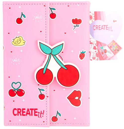CREATE IT! ΣΕΤ ΜΑΚΙΓΙΑΖ ΒΙΒΛΙΟ ΜΕ ΜΑΓΝΗΤΙΚΟ ΚΛΕΙΣΙΜΟ CHERRY (#884526V1)