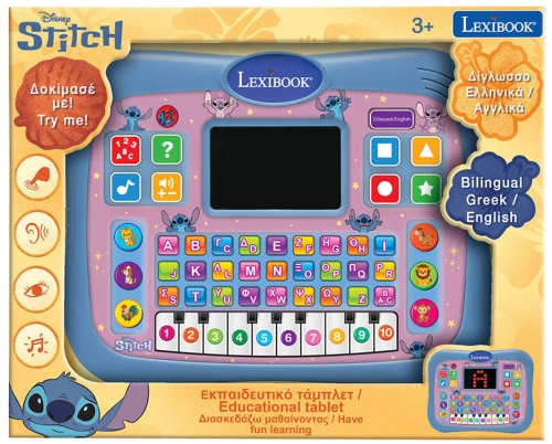 LEXIBOOK ΠΑΙΔΙΚΟ TABLET STITCH (#JCPAD007Di8)