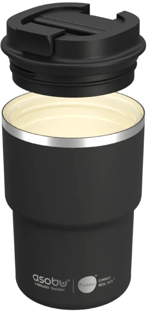 ASOBU ΠΟΤΗΡΙ ΘΕΡΜΟΣ COFFEE 354ml BLACK (#05258)