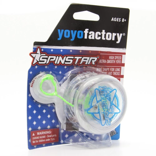 YO-YO SPINSTAR LED ΜΠΛΕ (#YO-651)
