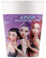 ΧΑΡΤΙΝΑ ΠΟΤΗΡΙΑ 200ml 8 τεμ. K-POP DEMON HUNTERS (#98640)