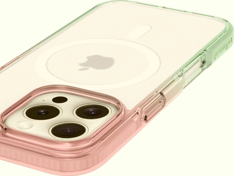 Θήκη iPhone 16 Pro Max Prodigee Flow Ανθεκτική Ημιδιάφανη με MagSafe - Blush Frost (IPH16P-6.7-FLW-BLS)